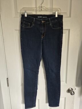 Old Navy Women's Dark Blue Skinny Jeans